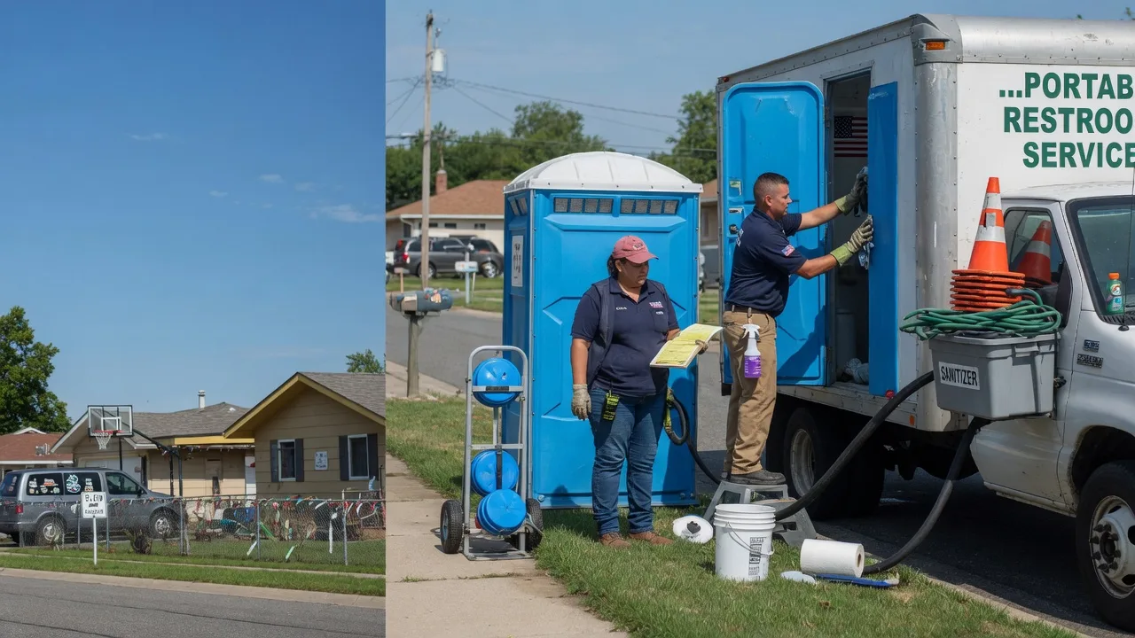 Portable Toilet Rental in Worth, MO near me